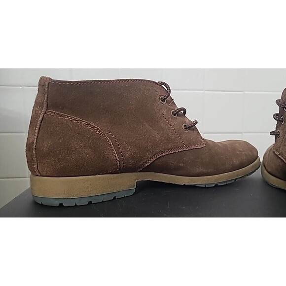Vince Camuto Corvo Brown Suede Leather Casual Shoes Chukkas Men\'s Size 12D